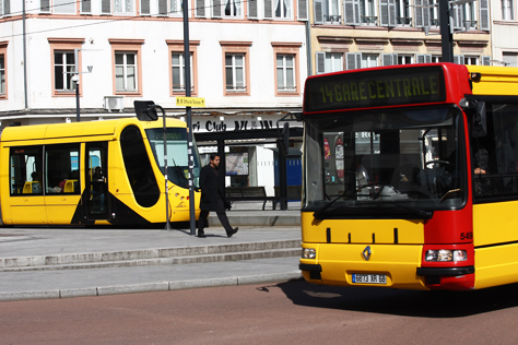 Transports en commun à Mulhouse