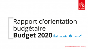 Rapport d'orientation budgétaire 2020