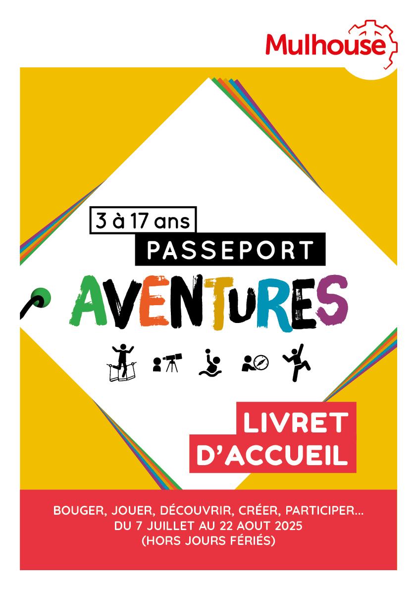 Couverture du livret d'accueil Passeport Aventures